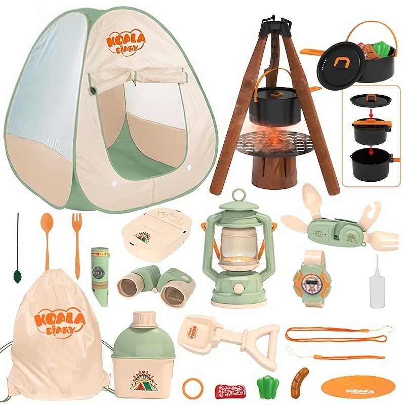 Outdoor Adventure Kit For Kids - 어린이 캠핑 세트 장난감 야외 탐색기