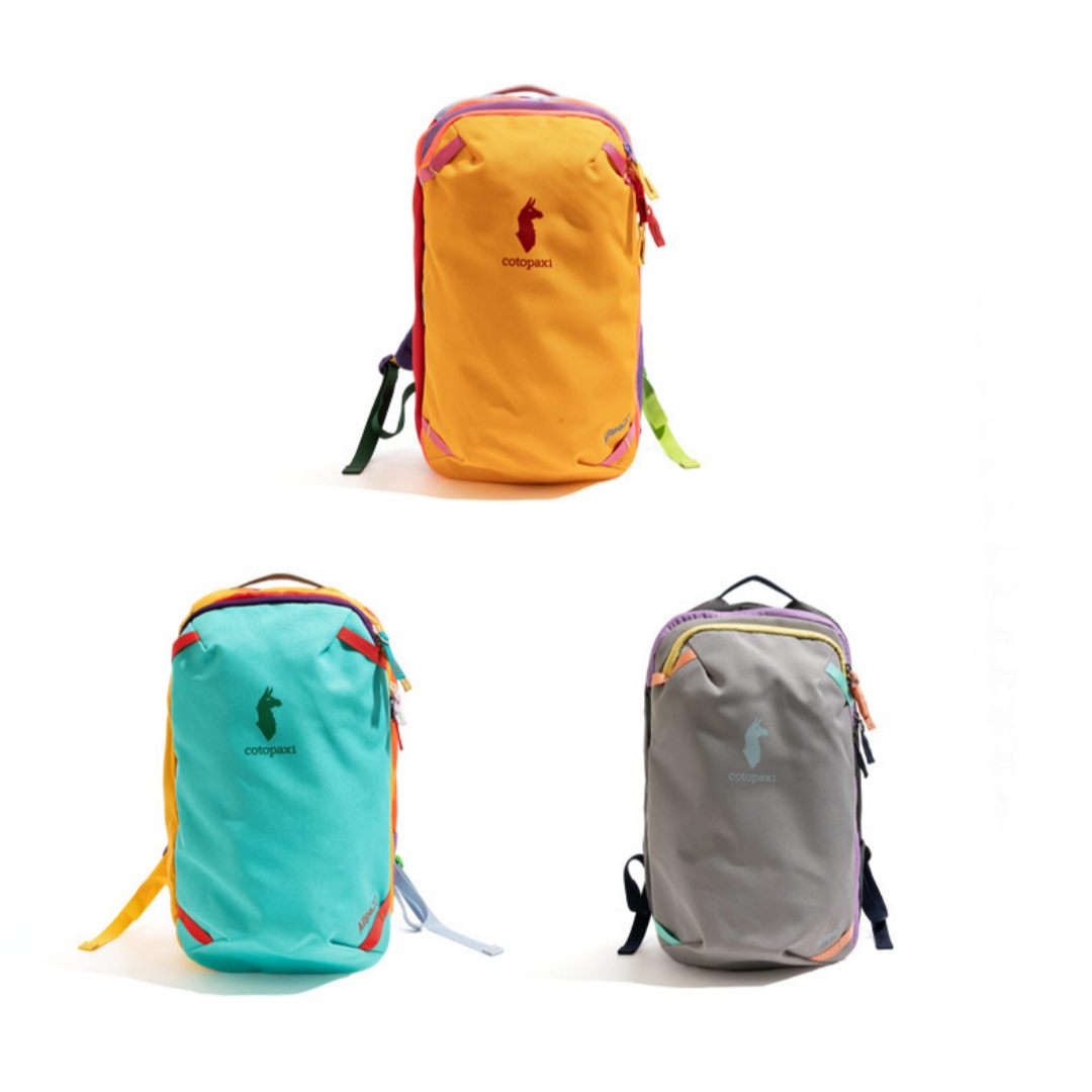 Outdoor Adventure Trips - 20L 용량의 여행용 배낭, 대비되는 색상,