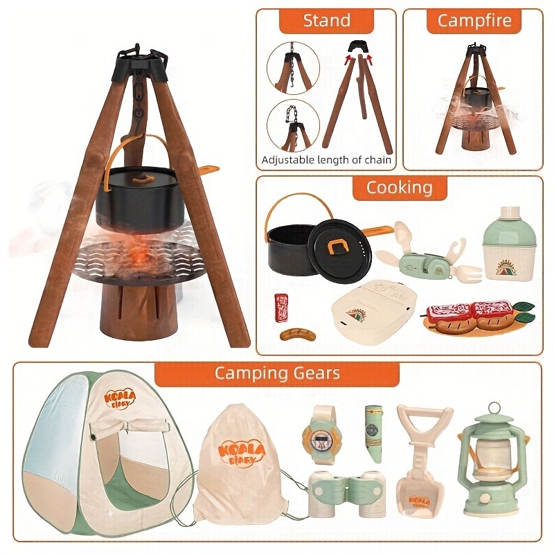 어린이 캠핑 세트 장난감 야외 탐색기 키트 놀이 척 옵 - Outdoor Adventure Kit For Kids 리뷰 및 가격