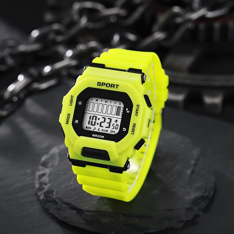 남자 스포츠 시계 방수 LED 디지털 시계 학생 야외  - Outdoor Adventure Sports 리뷰 및 가격